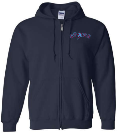 Spirit Wear Zip up Hoodie (Youth Sizing)